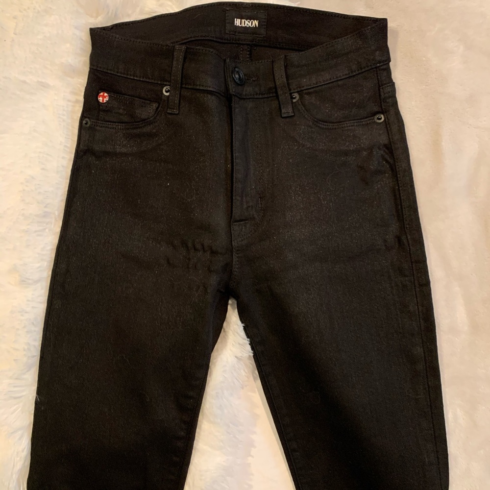 Hudson was coated jeans size 25